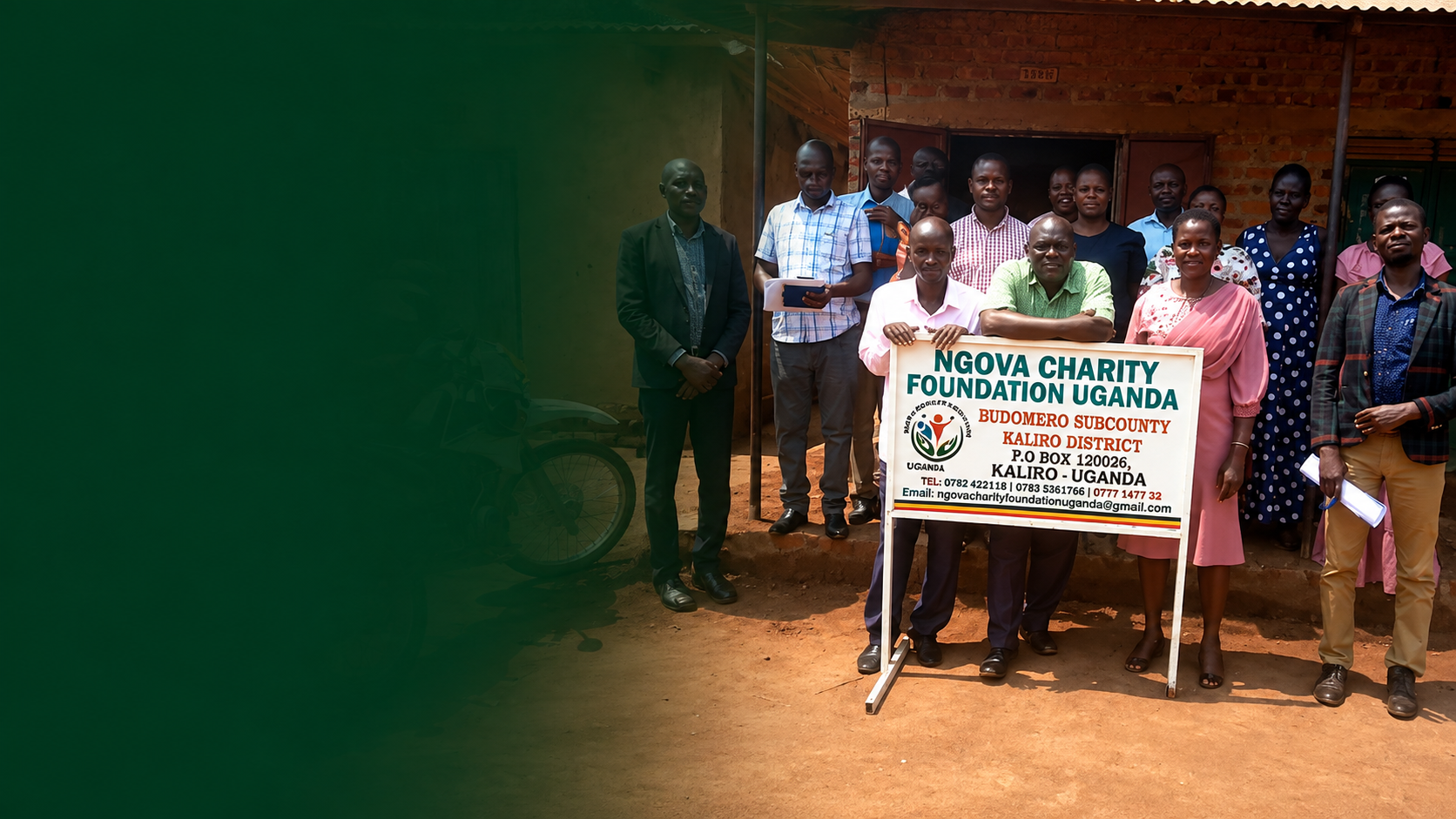 Ngova Charity Foundation Uganda working with communities